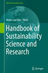 book  Handbook of Sustainability Science and Research