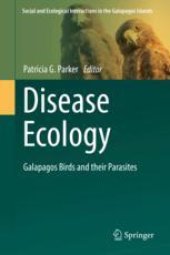 book  Disease Ecology: Galapagos Birds and their Parasites