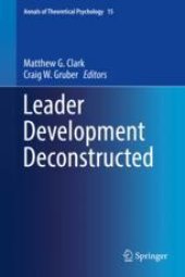 book Leader Development Deconstructed