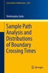 book  Sample Path Analysis and Distributions of Boundary Crossing Times