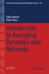 book Introduction to Averaging Dynamics over Networks