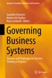 book Governing Business Systems: Theories and Challenges for Systems Thinking in Practice