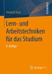 book  Lern- und Arbeitstechniken für das Studium