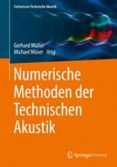 book Numerische Methoden der Technischen Akustik