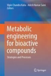book Metabolic Engineering for Bioactive Compounds: Strategies and Processes