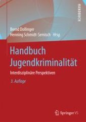 book Handbuch Jugendkriminalität: Interdisziplinäre Perspektiven