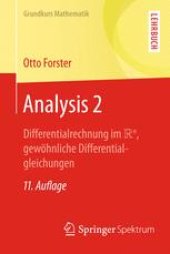 book  Analysis 2: Differentialrechnung im IRn, gewöhnliche Differentialgleichungen