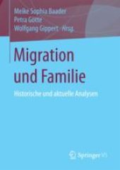 book Migration und Familie: Historische und aktuelle Analysen