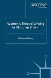 book  Women’s Theatre Writing in Victorian Britain