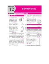 book Electrostatics IIT JEE Chapter wise Solution 1978 to 2017 along with AIEEE IIT JEE main