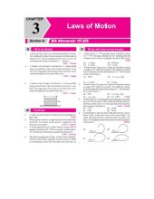 book Laws of Motion IIT JEE Chapter wise Solution 1978 to 2017 along with AIEEE IIT JEE main