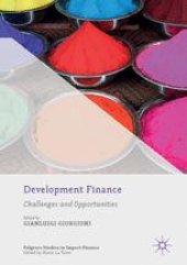 book  Development Finance: Challenges and Opportunities