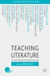 book  Teaching Literature: Text and Dialogue in the English Classroom