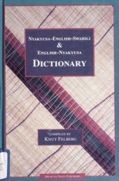 book Nyakyusa-English-Swahili and English-Nyakyusa Dictionary