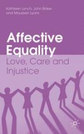 book Affective Equality: Love, Care and Injustice