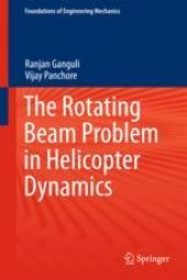 book  The Rotating Beam Problem in Helicopter Dynamics