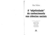 book A "objetividade" do conhecimento nas Ciências Sociais