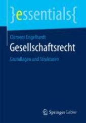 book  Gesellschaftsrecht: Grundlagen und Strukturen