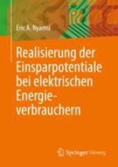 book  Realisierung der Einsparpotentiale bei elektrischen Energieverbrauchern