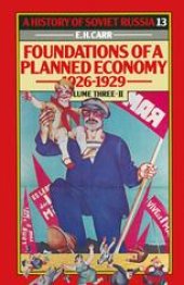 book Foundations of a Planned Economy 1926–1929: Volume Three - II