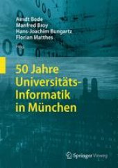 book 50 Jahre Universitäts-Informatik in München