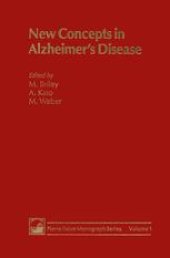 book New Concepts in Alzheimer’s Disease