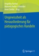 book Ungewissheit als Herausforderung für pädagogisches Handeln