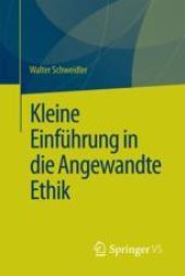 book  Kleine Einführung in die Angewandte Ethik