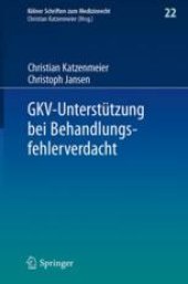 book GKV-Unterstützung bei Behandlungsfehlerverdacht