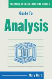 book Guide to Analysis