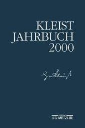 book Kleist-Jahrbuch 2000