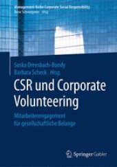 book CSR und Corporate Volunteering: Mitarbeiterengagement für gesellschaftliche Belange