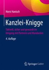 book  Kanzlei-Knigge: Taktvoll, sicher und gewandt im Umgang mit Partnern und Mandanten