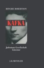 book Kafka: Judentum Gesellschaft Literatur