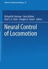 book Neural Control of Locomotion