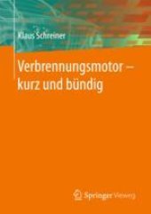 book  Verbrennungsmotor ‒ kurz und bündig