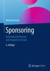 book  Sponsoring: Systematische Planung und integrativer Einsatz