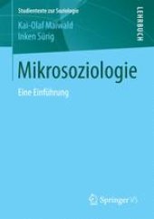 book Mikrosoziologie: Eine Einführung