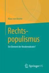 book Rechtspopulismus: Ein Element der Neodemokratie?