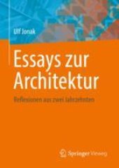 book Essays zur Architektur: Reflexionen aus zwei Jahrzehnten