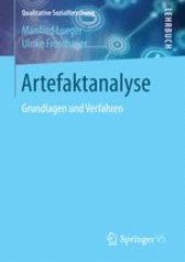 book Artefaktanalyse: Grundlagen und Verfahren