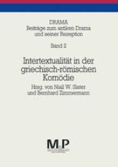 book Intertextualität in der griechisch-römischen Komödie