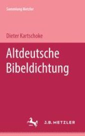 book Altdeutsche Bibeldichtung