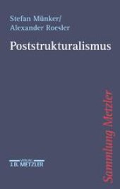 book Poststrukturalismus