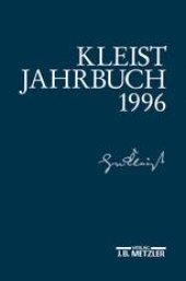 book Kleist-Jahrbuch 1996