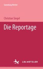 book Die Reportage