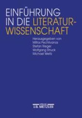 book Einführung in die Literaturwissenschaft