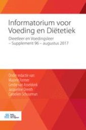 book Informatorium voor Voeding en Diëtetiek: Dieetleer en Voedingsleer - Supplement 96