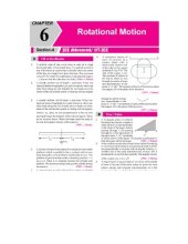 book Rotational Motion IIT JEE Chapter wise Solution 1978 to 2017 AIEEE IIT JEE main included