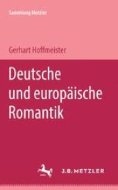 book Deutsche und europäische Romantik